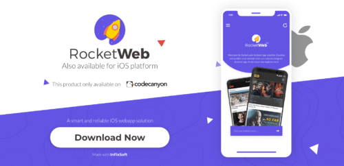 RocketWeb | Configurable Android WebView App Template