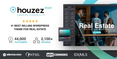 Houzez - Real Estate WordPress Theme Download