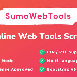 SumoWebTools – Online Web Tools Script Download