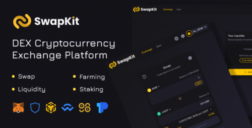 SwapKit DEX - Multi-Chain Decentralized Exchange Platform